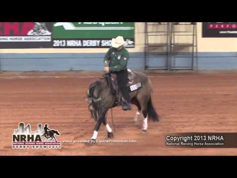 Rio (CFR Centenario Wimpy) ridden by Franco Bertolani - 2013 NRHA Derby (Int. Open Champions)