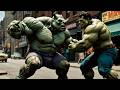 Hulk V Rhino 1950s Retro Ai Concept Movie Concept Trailer Hedra Ai Luma Ai