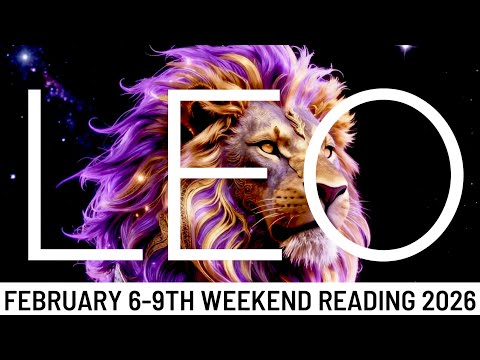 *LEO* I HAVE NO WORDS! THIS READING WILL LEAVE YOU SPEECHLESS!!!! - February 6-9 Weekend Tarot 2026