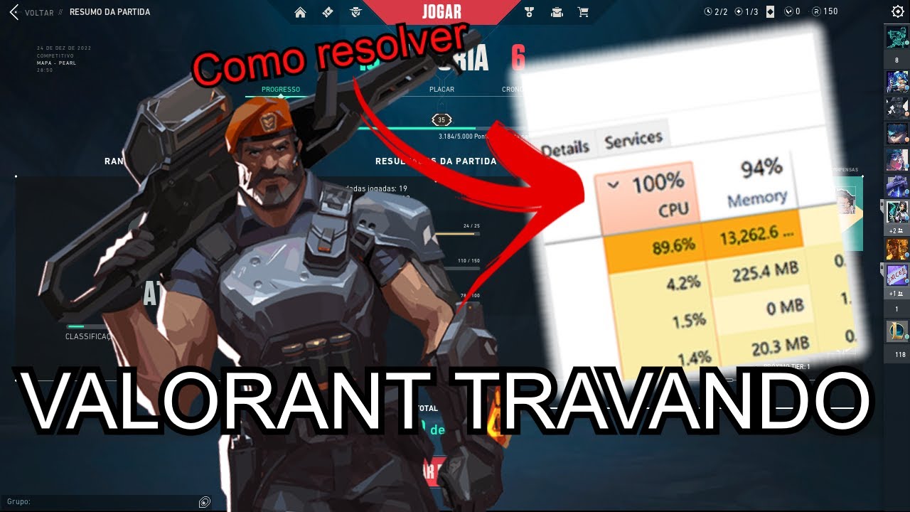 Valorant usando 100% do CPU - SOLUÇÃO DEFINITIVA (Valorant travando no Comp)