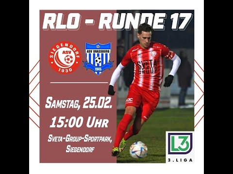 Highlights: ASV Siegendorf - ASV Draßburg | RLO Runde 17 | 2022/23