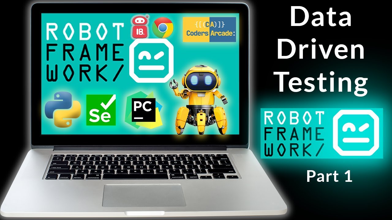 Data Driven Testing in RobotFramework - Part 1 || Selenium Library.