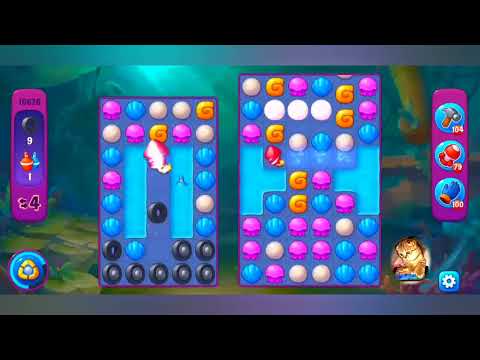 фишдом 2022  #  10826 уровень - прохождение без бустеров # Fishdom,   10826  level - no Boosters.