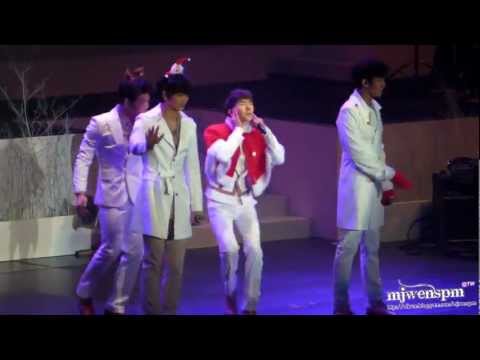 20111224 2AM 演唱會 聖誕節拜託了 Christmas concert - What Do I Do 어떡하죠