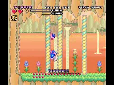 Twinbee - Rainbow Bell Adventure- game over