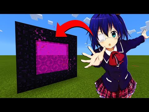 CraftSix - How To Make A Portal To The Anime Dimension in Minecraft!