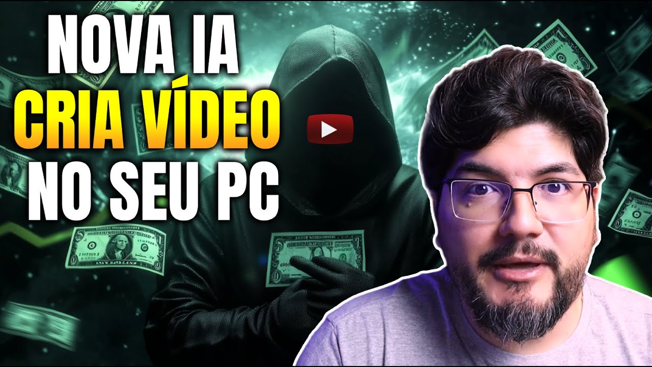ATÉ QUE ENFIM CHEGOU A IA QUE CRIA VÍDEOS DIRETO NO SEU PC (AGORA NINGUÉM SEGURA!)
