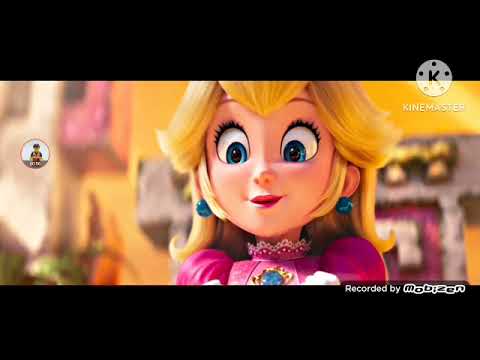 Peach White and the Seven cartoons part 2 Peach meets Mario/"i'm wishing/One Song"