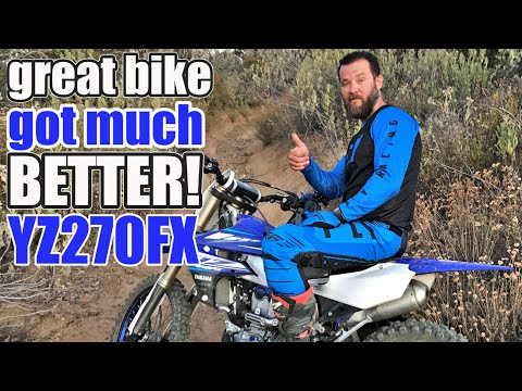 Yamaha YZ250FX - 270 big bore + hotcams stage 2 - TEST