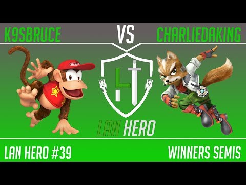LH Tuesdays #39 - MF | LH K9SBruce (Diddy Kong) vs LH | CharlieDaKing (Fox) - Winners Semis