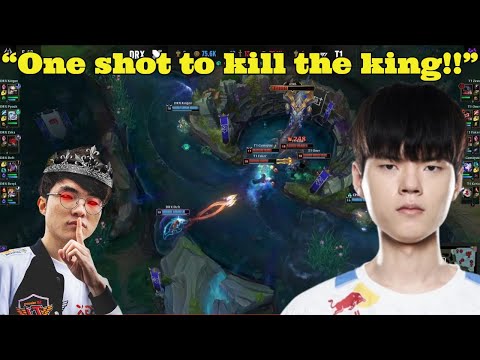 Deft Puts DRX On His Back In Worlds Finals!!