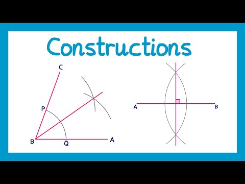 Constructions - GCSE Maths