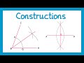 Constructions GCSE Maths