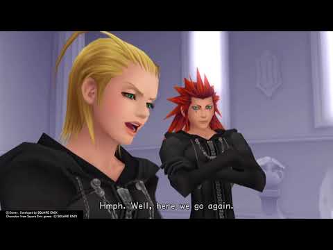 Kingdom Hearts Re:Chain of Memories (PS4) Cutscene #19 Vexen appears before Larxene and Axel