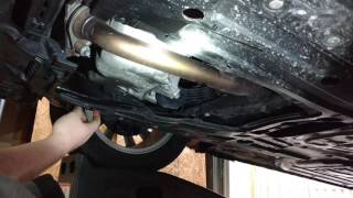 How to change Transmission fluid: 2012 Honda Civic