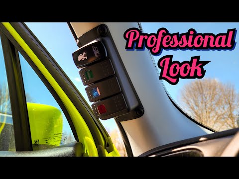 Best switch panel option for your Jeep Renegade (Daystar A-Pillar Switch Panel)