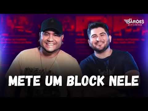 Os Barões da Pisadinha - Mete um Block Nele (CD Promocional - Repertório Atualizado)