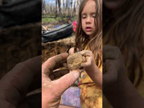 Sweet Crystal Cluster 💎 She makes it look easy! #crystal #hunting #girl #shorts #love #crystals