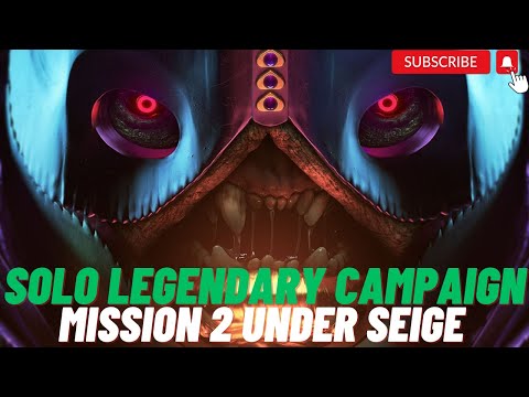 Destiny 2 Lightfall - Solo Legendary Campaign Mission 2 - Under Siege on Void Hunter - Plz Sub