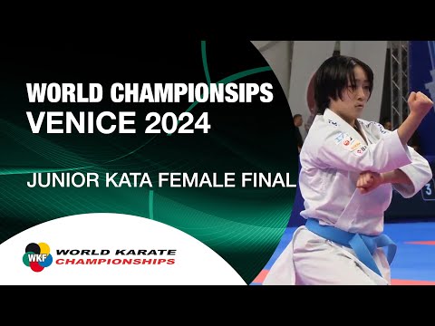 JUNIOR KATA FEMALE FINAL | World Cadet, Junior & U21 Karate Championships | WKF