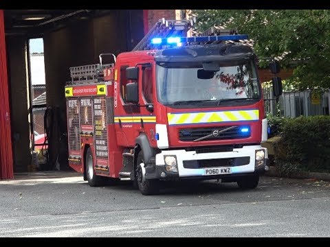 Greater Manchester Fire & Rescue Service / Manchester Central Pump / Turnout