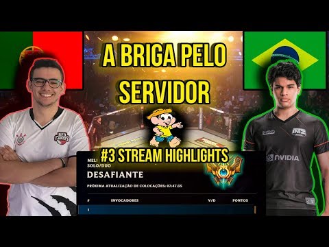 A BRIGA PELO SERVIDOR /#3 STREAM HIGHLIGHTS/