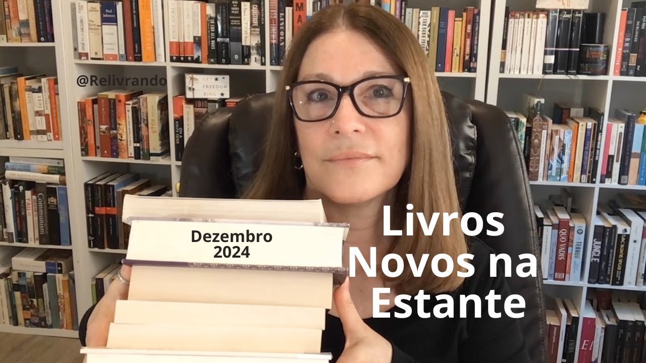 Livros Novos na Estante - Dezembro/2024