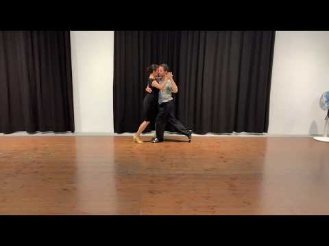 Slow Caminatas Parallel/Crossed, Back Ochos, Basic Turns | michelle + joachim