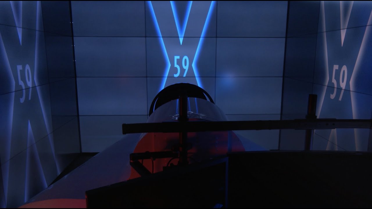 NASA&rsquo;s Simulator for X-59 Quiet SuperSonic Technology Aircraft Receives Upgrade - YouTube