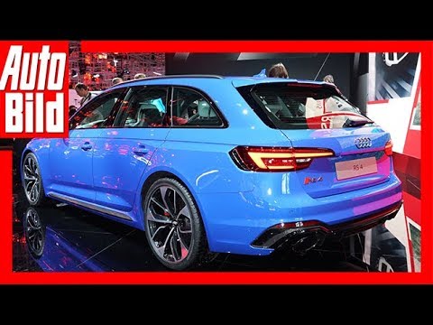 Audi RS 4 Avant (IAA 2017) Review/Details/Erklärung