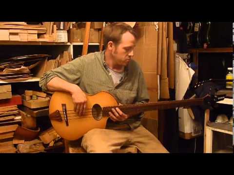 Veillette Flyer Bass Tapewound 4-string played by Tim Mack