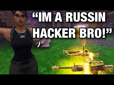 Russian HACKER TRIES TO HACK ME?! 🥺😞 (Scammer Get Scammed) Fortnite Save The World