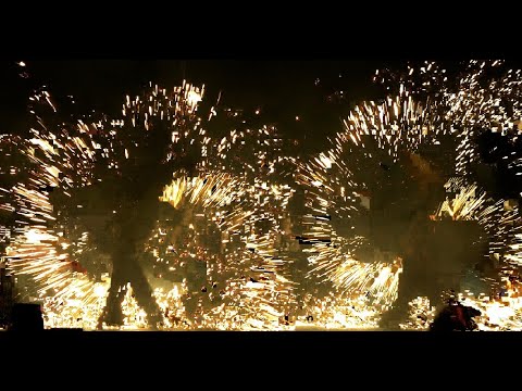 European Juggling Convention Fire Show at Riverside Park, Newark August 4th 2019