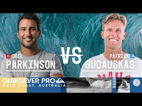 Joel Parkinson vs. Patrick Gudauskas - Round Two, Heat 5 - Quiksilver Pro Gold Coast 2018