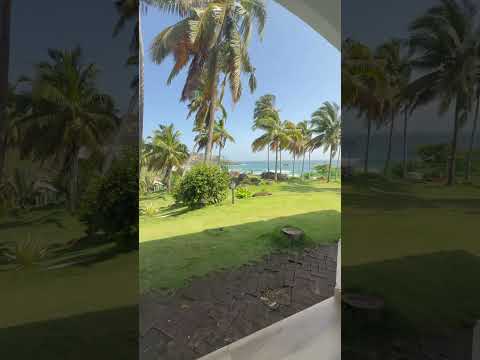 Room with a view, and what a view it is!🤩 #ktdc #trivandrum #nature #seaview #beachresort 🥰