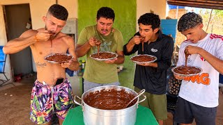 COMA 20 KG DE CHOCOLATE DERRETIDO E GANHE R$ 10.0000 - DESAFIO EXTREMO 
