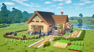 Minecraft | How to Build a Cute Survival House | Tutorial