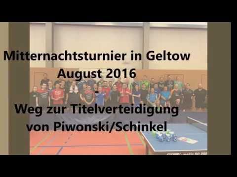 Piwonski und Schinkel beim Mitternachtsturnier in Geltow 2016