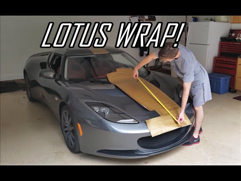 Vinyl Wrapping My Lotus Evora: Part 1