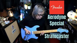 Video thumbnail for Fender Aerodyne Special Stratocaster  California Blue by Jon is just TOO LouD!!