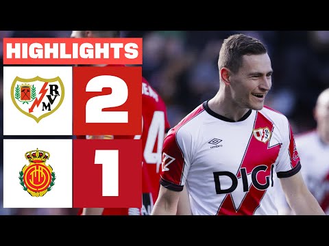 RAYO VALLECANO 2 - 1 RCD MALLORCA | HIGHLIGHTS LALIGA EA SPORTS