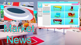 The Global Market is STUCK! (Good marketing time) Roblox My Restaurant