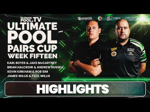 Ultimate Pool Pairs Cup 2022 Highlights Show - Week 15