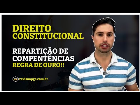 Regra de ouro na repartição de competência | DIREITO CONSTITUCIONAL