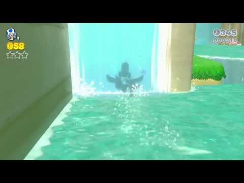 Super Mario 3D World (Switch) 1-4 Itemless Speedrun - Time: 95 (TWR)