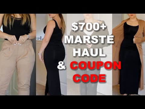 Marsté Fashion Haul + Discount Code + Size 10-12 Try On | Bailey B. Video