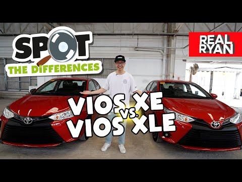 TOYOTA VIOS XLE VS XE COMPARISON PHILIPPINES