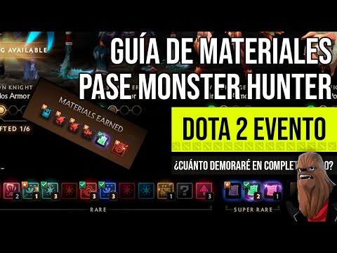 DOTA 2 x MONSTER HUNTER COMPLETE FARMING GUIDE CROSSOVER EVENT