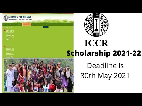 Iccr Scholarship 2021 For Afghanistan Suggested Addresses For Scholarship Details Scholarshipy