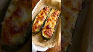 Download lagu Stuffed Zucchini with Feta and Cherry Tomatoes #zucchinirecipe #zucchini mp3